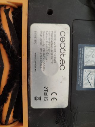 Cecotec Conga Excellence 990 Averiado
