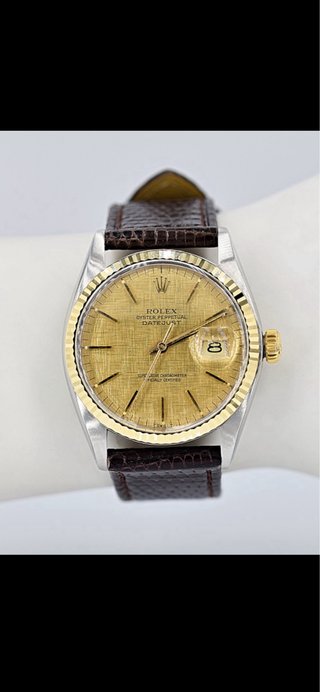 Rolex Datejust 36mm Oro y Marrón