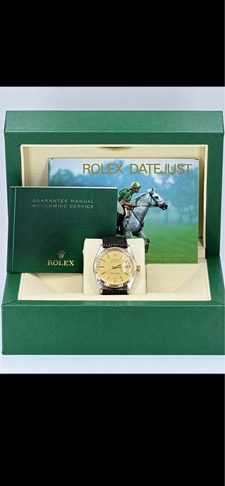 Rolex Datejust 36mm Oro y Marrón