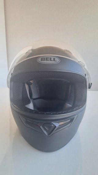 Casco Moto Bell Negro Mate talla S
