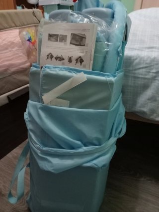 Barrera Cama Bebé y Cuna de Viaje sin estrenar.