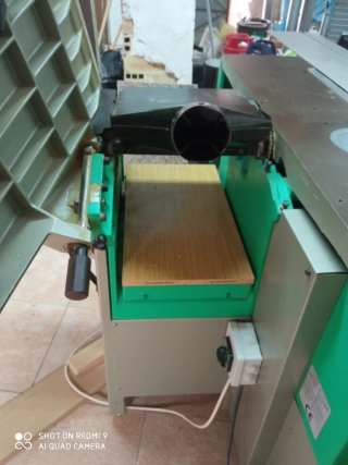 Maquina de carpintería combinada, y aspiración.