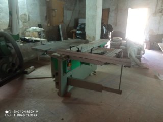 Maquina de carpintería combinada, y aspiración.