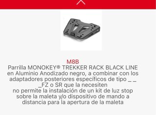 Top Case Givi 42L + Soporte BMW F900GS
