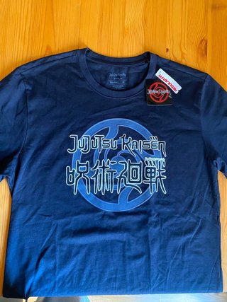 Camisa Jujutsu Kaisen Azul Talla M
