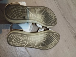 Sandalias blancas niña talla 36