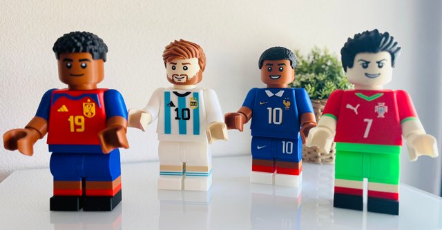 Figura Estilo Lego Mundial Futbol 2026