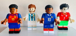 Figura Estilo Lego Mundial Futbol 2026