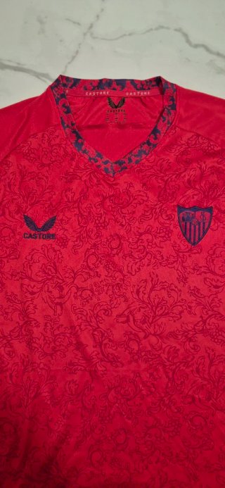 Camiseta de fútbol Castore Sevilla FC Roja T : XL