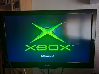 Xbox Clásica Negra/Verde