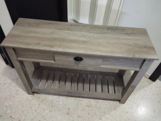 Mueble de entrada de madera