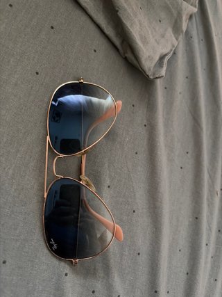 Gafas Ray-Ban Aviator Doradas Azules 2015