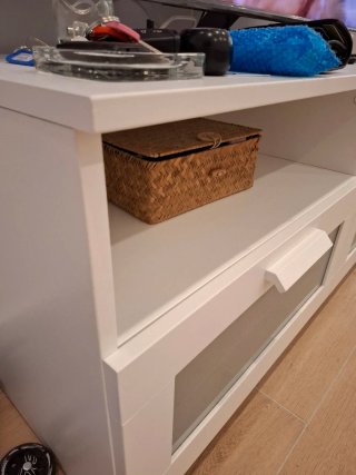 Mueble TV Ikea Brimnes Blanco