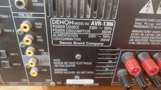 Receptor AV Denon AVR-1306