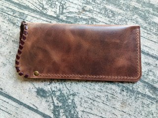 Funda para gafas de cuero