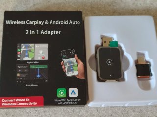 Adattatore Wireless CarPlay & Android Auto nuovo.