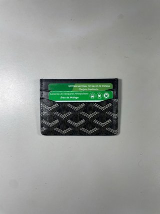 Tarjetero Goyard Paris Negro