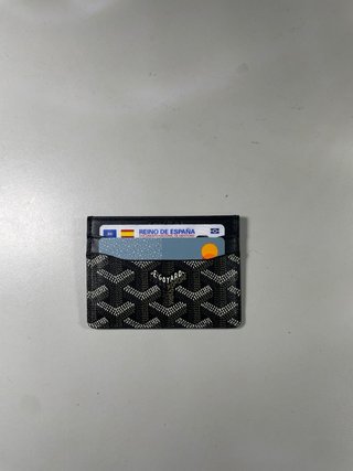 Tarjetero Goyard Paris Negro
