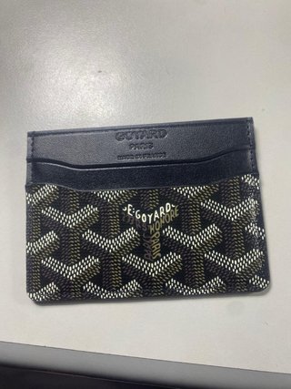 Tarjetero Goyard Paris Negro