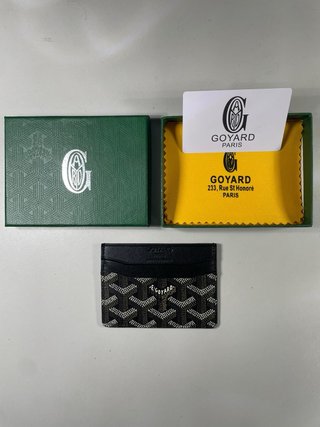 Tarjetero Goyard Paris Negro