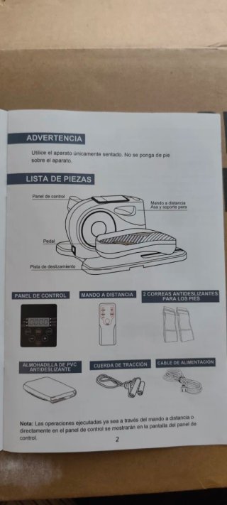 Pedaleador Eléctrico Jupplies 12 Velocidades