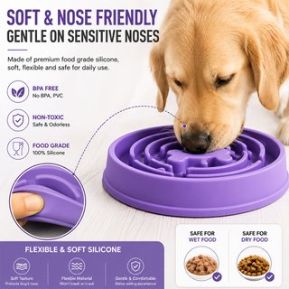 Comedero Interactivo de Silicona para Perros