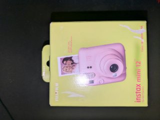 Cámara Fujifilm Instax Mini 12 Rosa - Nueva