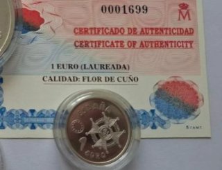 Estuche Conmemorativo Ejército de Tierra 1998