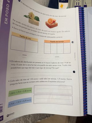 Matemàtiques, 4 Educació Primària, Programa Rao...