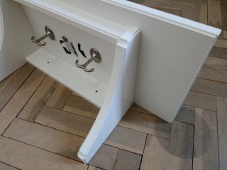 Repisa Perchero Ikea Blanca Stenstorp