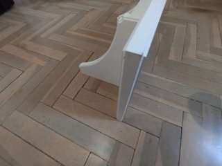 Repisa Perchero Ikea Blanca Stenstorp