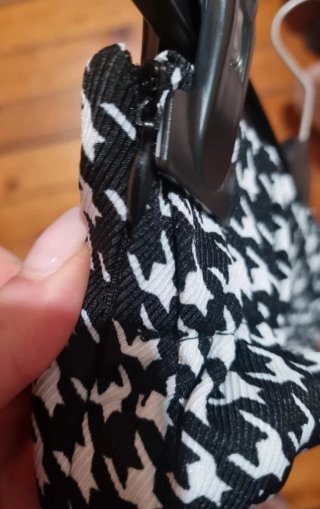 Pantaloncino a fantasia pied-de-poule