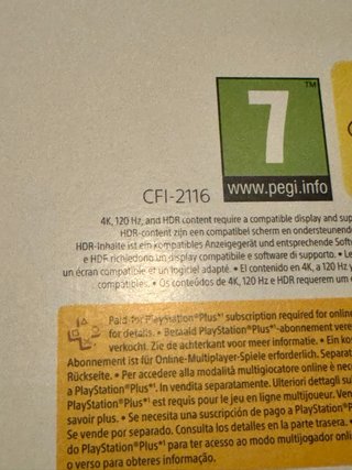 PS5 Slim 1TB LECTOR PRECINTADA Chasis E