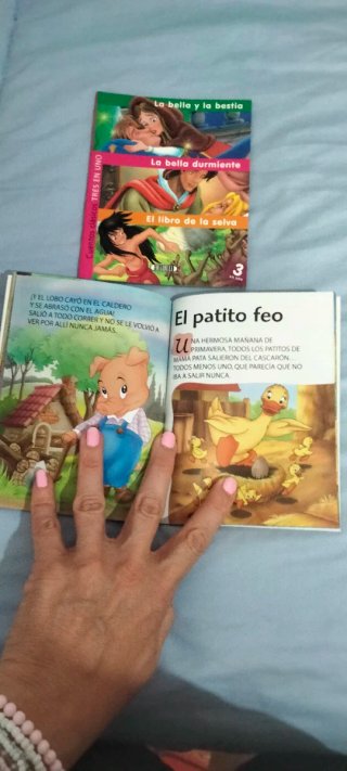 3 Cuentos clásicos con 3 en 1 para primeros lector