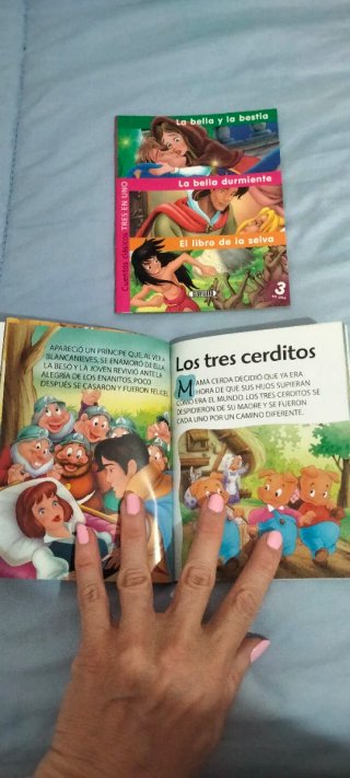 3 Cuentos clásicos con 3 en 1 para primeros lector