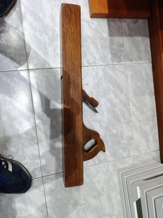 Cepillo carpintero antiguo 66 cm