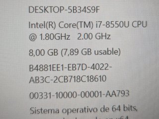 Portátil Huawei MateBook D i7