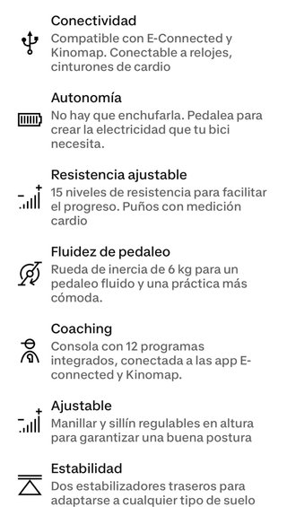 Bici Estática EB520 Monitorizada