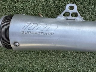 Tubo de escape Supertrapp ,codo para Yamaha xt 600