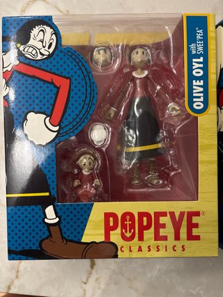 Figuras Popeye y Olivia Classics