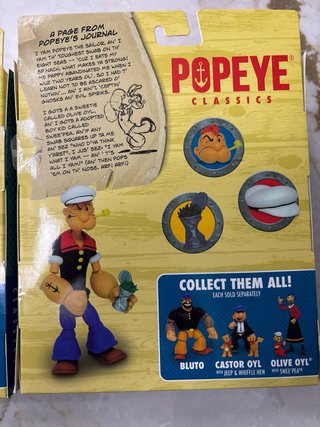 Figuras Popeye y Olivia Classics