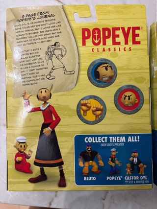 Figuras Popeye y Olivia Classics