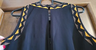 Vestito Desigual nero multicolor