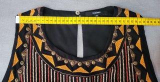 Vestito Desigual nero multicolor