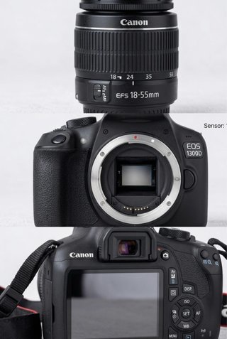 Cámara Canon EOS 1300D  La compré por una boda