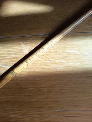 Antigua gauging rod (vara de medición)