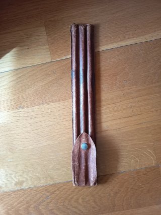 Antigua gauging rod (vara de medición)