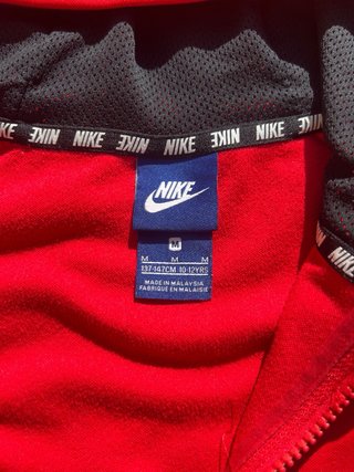 Chaqueta Nike Roja Niño