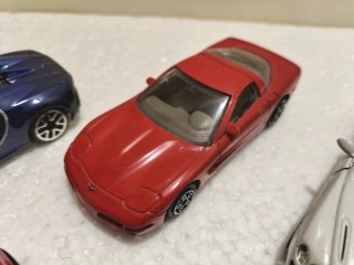 Lotto 5 modellini auto Bburago