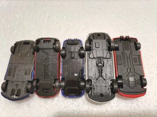 Lotto 5 modellini auto Bburago